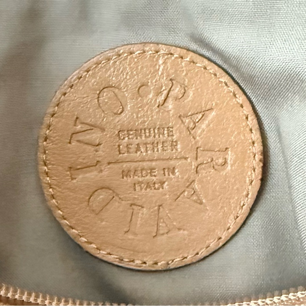 PARAVIDINO Chic Tan Leather Shoulder Bag - Picture 7 of 7